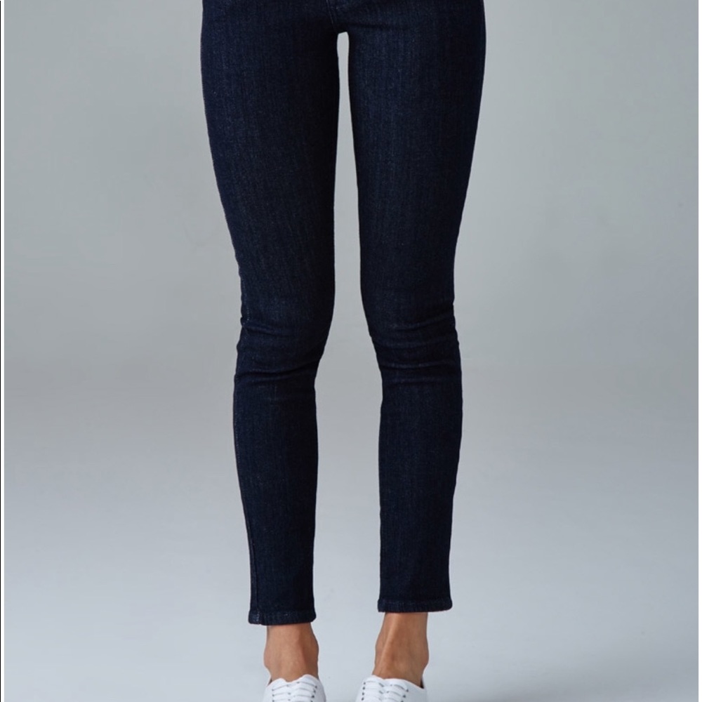 Forever 21 Dark Wash Skinny Jeans.